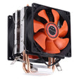 CoolAge AMD CPU Heatsink Hydraulic Bearing Cooling Fan Double Cooling Fan 3 Pin for Intel LGA775 115X AM2 AM3 AM4 FM1 FM2 1366 - Fan Cooling by PMC TechLife | Online Shopping South Africa | PMC TechLife | Buy Now Pay Later Mobicred