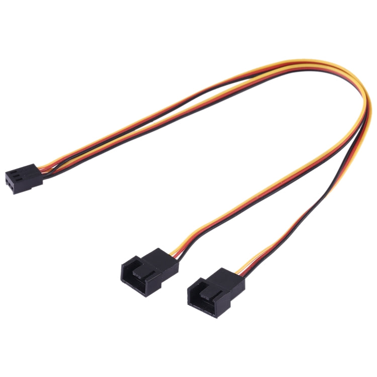 1 to 2 3 Pin Computer Components Chassis Fan Cable, Length: 30cm - Power Cord by PMC Jewellery | Online Shopping South Africa | PMC Jewellery | Buy Now Pay Later Mobicred