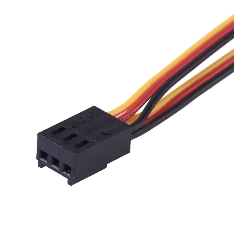 1 to 2 3 Pin Computer Components Chassis Fan Cable, Length: 30cm - Power Cord by PMC Jewellery | Online Shopping South Africa | PMC Jewellery | Buy Now Pay Later Mobicred