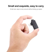 USB-C / Type-C Male + Micro USB Male to USB 3.0 Female Adapter(Black)