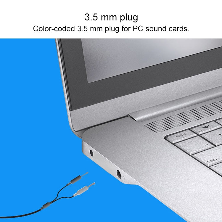 Logitech H110 Dual 3.5mm Audio Plugs Stereo Headset - free shipping - PMC Jewellery - Order now!