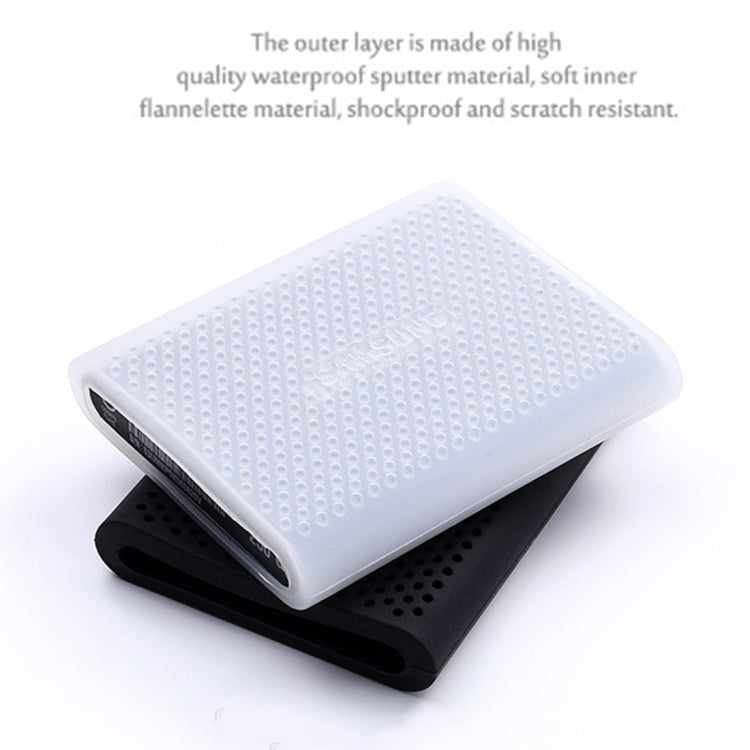 PT500 Scratch-resistant All-inclusive Portable Hard Drive Silicone Protective Case for Samsung Portable SSD T5, with Vents (Black) - Hard Drive Bags & Cases by PMC TechLife | Online Shopping South Africa | PMC TechLife