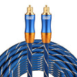 EMK LSYJ-A 10m OD6.0mm Gold Plated Metal Head Toslink Male to Male Digital Optical Audio Cable - Audio Optical Cables by EMK | Online Shopping South Africa | PMC TechLife | Buy Now Pay Later Mobicred