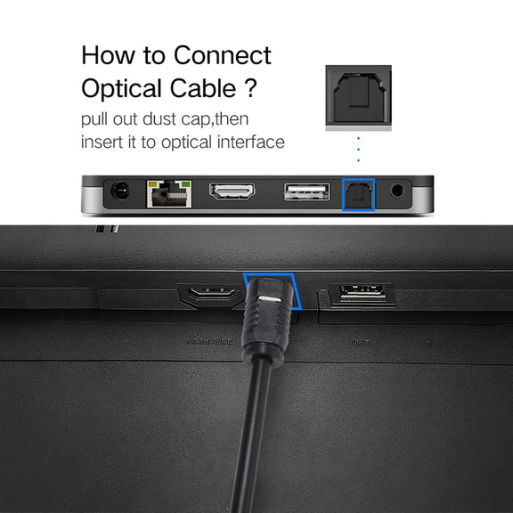 EMK 20m OD4.0mm Toslink Male to Male Digital Optical Audio Cable