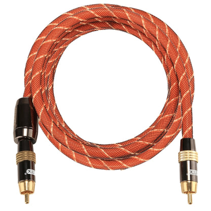 EMK TZ/A 2m OD8.0mm Gold Plated Metal Head RCA to RCA Plug Digital Coaxial Interconnect Cable Audio / Video RCA Cable - free shipping - PMC Jewellery - Order now!