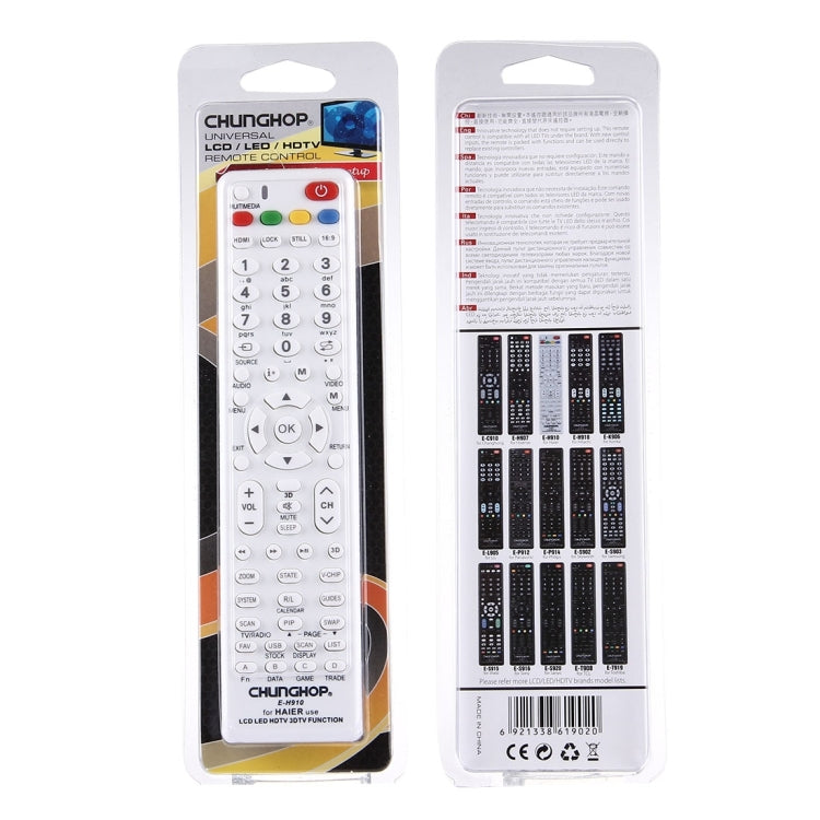 CHUNGHOP E-H910 Universal Remote Controller for HAIER LED LCD HDTV 3DTV - TV by CHUNGHOP | Online Shopping South Africa | PMC Jewellery | Buy Now Pay Later Mobicred