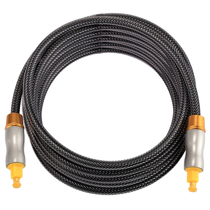 3m OD6.0mm Gold Plated Metal Head Woven Line Toslink Male to Male Digital Optical Audio Cable - Audio Optical Cables by PMC Jewellery | Online Shopping South Africa | PMC Jewellery | Buy Now Pay Later Mobicred