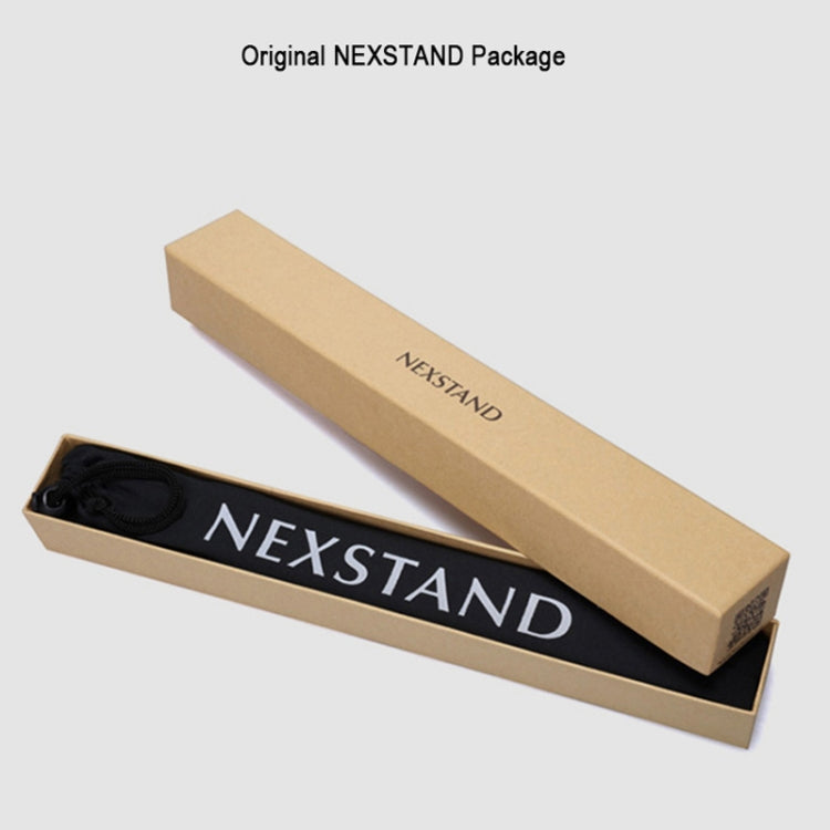Nexstand K2 Laptop Height Extender Holder Stand Folding Portable Computer Heat Dissipation Bracket, Size: 35.4x4x4cm(Black) - MacBook Holder by PMC Jewellery | Online Shopping South Africa | PMC Jewellery | Buy Now Pay Later Mobicred