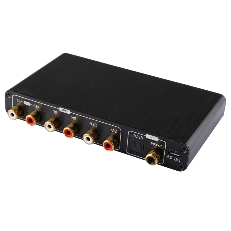 2CH Digital Audio Decoder Converter with Optical Toslink SPDIF Coaxial for Home Theater / PS4 / PS3 / XBOX360, Support Volume Control, AC-3, DTS - RCA Adapter by PMC Jewellery | Online Shopping South Africa | PMC Jewellery | Buy Now Pay Later Mobicred