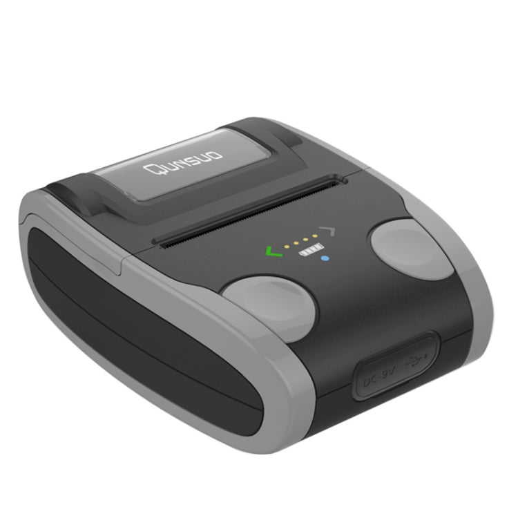 QS-5806 Portable 58mm Bluetooth POS Receipt Thermal Printer(Grey) - Printer by PMC TechLife | Online Shopping South Africa | PMC TechLife | Buy Now Pay Later Mobicred