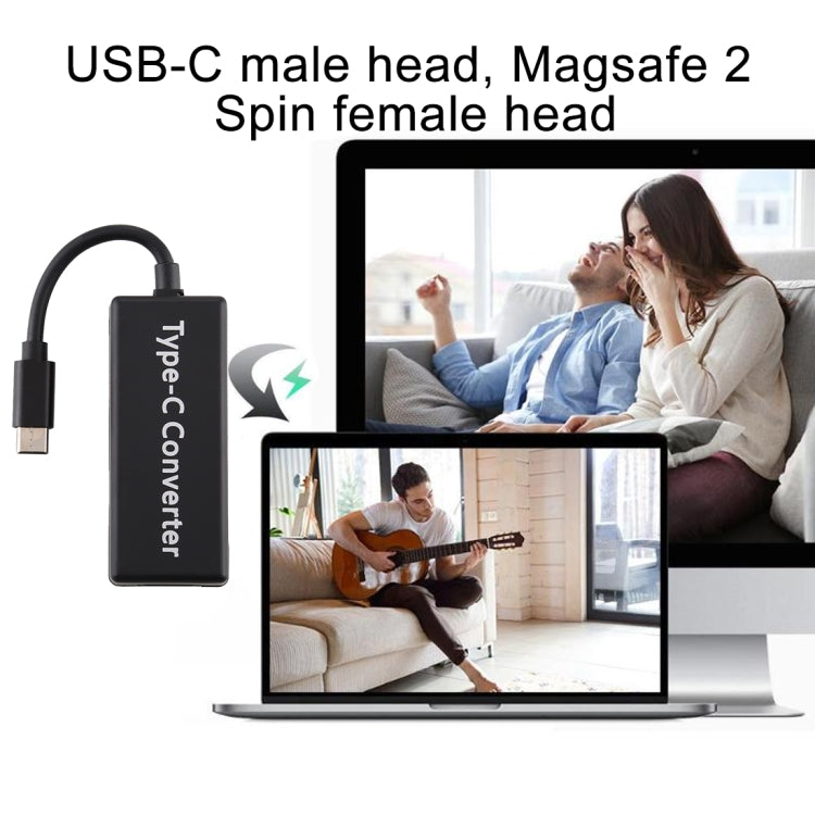 65W 5 Pin MagSafe Series to USB-C / Type-C Converter for MacBook (Black) - Cable & Adapter by PMC Jewellery | Online Shopping South Africa | PMC Jewellery | Buy Now Pay Later Mobicred