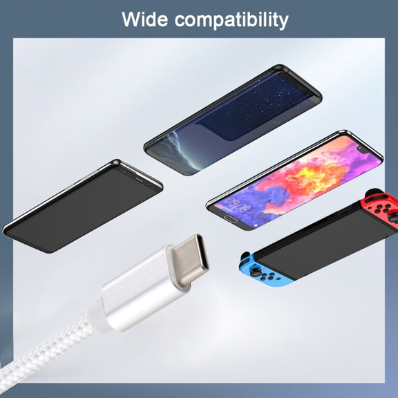 45W / 60W / 65W / 85W 5 Pin MagSafe 1 (L-Shaped) to USB-C / Type-C PD Charging Cable(White)