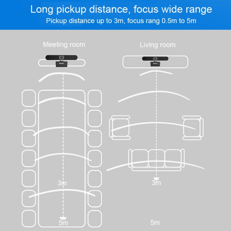 Aoni A30 Beauty FHD 1080P Smart IPTV WebCam Teleconference Teaching Live Broadcast Computer Camera with Microphone (Black) - free shipping - PMC Jewellery - Order now!
