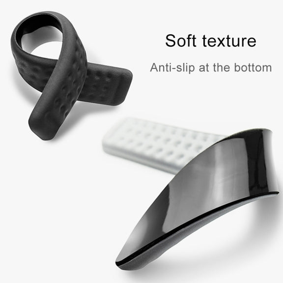 Mechanical Keyboard Wrist Rest Memory Foam Mouse Pad, Size : M (Grey)