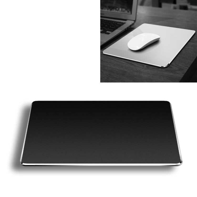Aluminum Alloy Double-sided Non-slip Mat Desk Mouse Pad, Size : S(Black) - Mouse Pads by PMC TechLife | Online Shopping South Africa | PMC TechLife | Buy Now Pay Later Mobicred