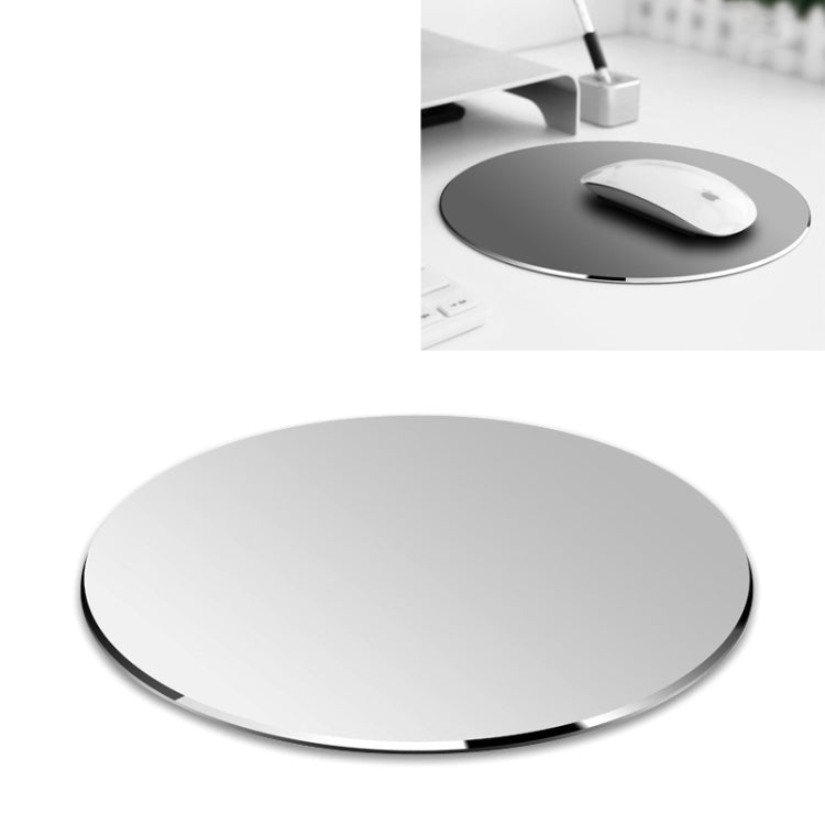 Circle Shape Aluminum Alloy Double-sided Non-slip Mat Desk Mouse Pad - Mouse Pads by PMC TechLife | Online Shopping South Africa | PMC TechLife | Buy Now Pay Later Mobicred