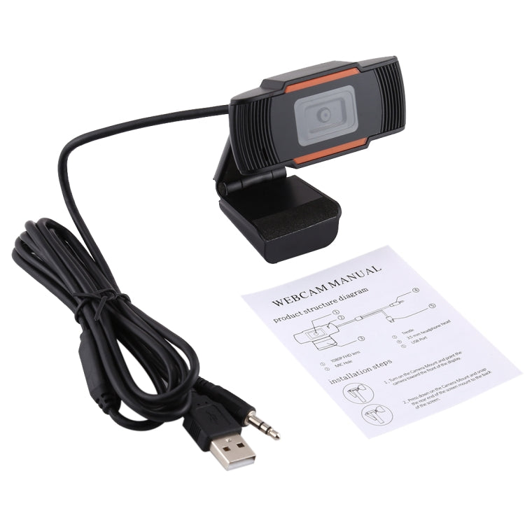 HD 720P Rotatable Computer Camera USB Webcam PC Camera for Skype / Android TV - HD Camera by PMC TechLife | Online Shopping South Africa | PMC TechLife | Buy Now Pay Later Mobicred