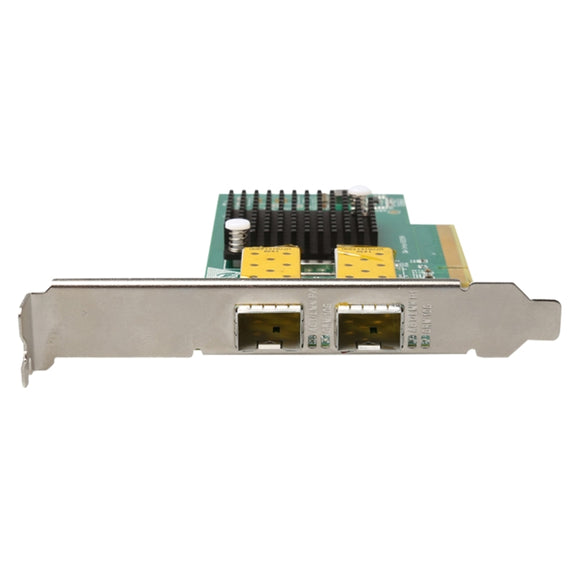 XXA037 Intel 82599 Dual SFP Port  PCI Express FCoE PCIe x8 10 Gigabit Ethernet Network Optical LAN Card Adapter