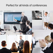 XM930 2.4GHz Wireless Laser PowerPoint Page Turning Pen Multimedia Wireless Presentation Projection Pen with USB Receiver, Support Low Battery Remind, Remote Control Distance: 100m(Black)