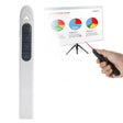 XM930 2.4GHz Wireless Laser PowerPoint Page Turning Pen Multimedia Wireless Presentation Projection Pen with USB Receiver, Support Low Battery Remind, Remote Control Distance: 100m(White) -  by PMC TechLife | Online Shopping South Africa | PMC TechLife | Buy Now Pay Later Mobicred