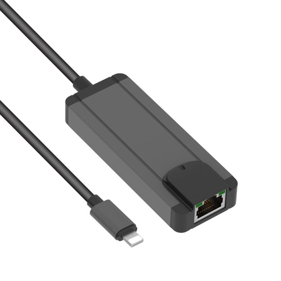 Onten 75002 8PIN to RJ45 Hub USB 2.0 Adapter(Dark Green)