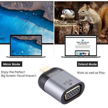 Type-C Male To VGA DB15P Female Adapter - free shipping - PMC Jewellery - Order now!