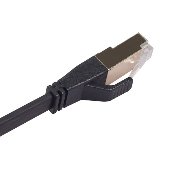 CAT8-2 Double Shielded CAT8 Flat Network LAN Cable, Length: 15m