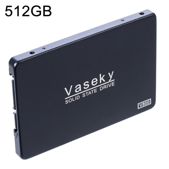 Vaseky V800 512GB 2.5 inch SATA3 6GB/s Ultra-Slim 7mm Solid State Drive SSD Hard Disk Drive for Desktop, Notebook