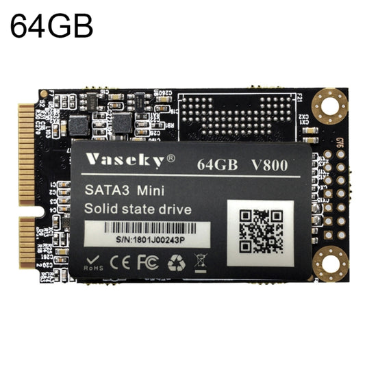 Vaseky V800 64GB 1.8 inch SATA3 Mini Internal Solid State Drive MSATA SSD Module for Laptop - free shipping - PMC Jewellery - Order now!