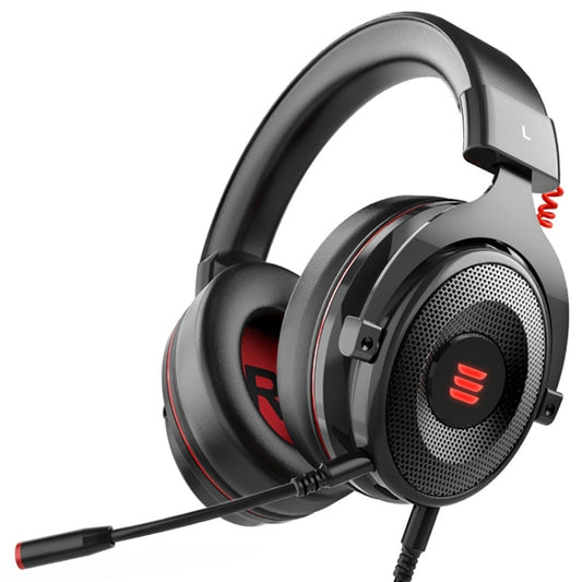 EKSA E900 Pro 7.1 Gaming Wire-Controlled Head-mounted USB Luminous Gaming Headset with Microphone(Black) - free shipping - PMC Jewellery - Order now!