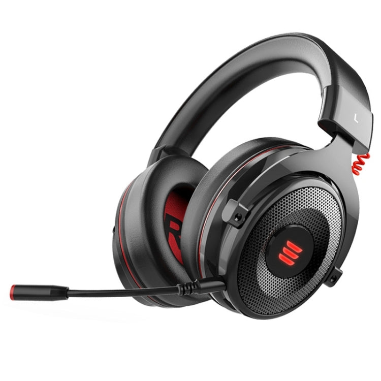 EKSA E900 Pro 7.1 Gaming Wire-Controlled Head-mounted USB Luminous Gaming Headset with Microphone(Black) - free shipping - PMC Jewellery - Order now!