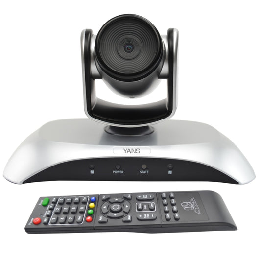 YANS YS-H10UH USB HD 1080P Wide-Angle Video Conference Camera with Remote Control(Silver) - free shipping - PMC Jewellery - Order now!