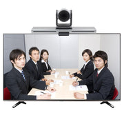 YANS YS-H23UT USB HD 1080P 3X Zoom Video Conference Camera for Large Screen, Support IR Remote Control(Grey)