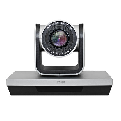 YANS YS-H210U USB HD 1080P 10X Zoom Lens Video Conference Camera with Remote Control, US Plug(Grey) - free shipping - PMC Jewellery - Order now!