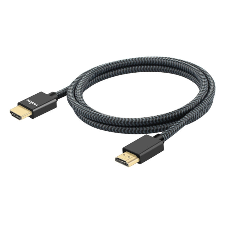 ULT-unite Gold-plated Head HDMI 2.0 Male to Male Nylon Braided Cable, Cable Length: 1.2m(Black) - Cable by ult-unite | Online Shopping South Africa | PMC TechLife | Buy Now Pay Later Mobicred