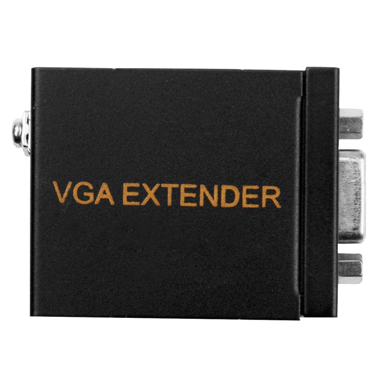 VGA Signal to RJ45 Signal Extender Transmitter + Receiver Converter Ethernet Cable, Transmission Distance: 60m - VGA Extender by PMC Jewellery | Online Shopping South Africa | PMC Jewellery | Buy Now Pay Later Mobicred