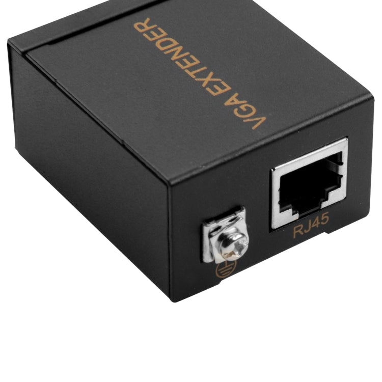 VGA Signal to RJ45 Signal Extender Transmitter + Receiver Converter Ethernet Cable, Transmission Distance: 60m - VGA Extender by PMc TechLife | Online Shopping South Africa | PMc TechLife | Buy Now Pay Later Mobicred