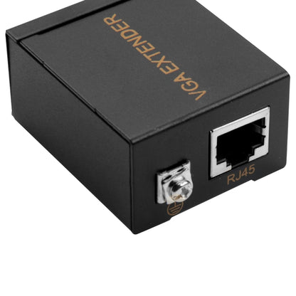 VGA Signal to RJ45 Signal Extender Transmitter + Receiver Converter Ethernet Cable, Transmission Distance: 60m - VGA Extender by PMC Jewellery | Online Shopping South Africa | PMC Jewellery | Buy Now Pay Later Mobicred