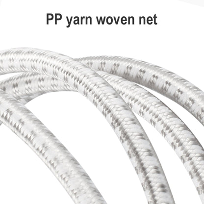 Mini DP to 1080P HD HDMI PP Yarn Woven Net Adapter Cable (Silver) -  by PMC Jewellery | Online Shopping South Africa | PMC Jewellery | Buy Now Pay Later Mobicred