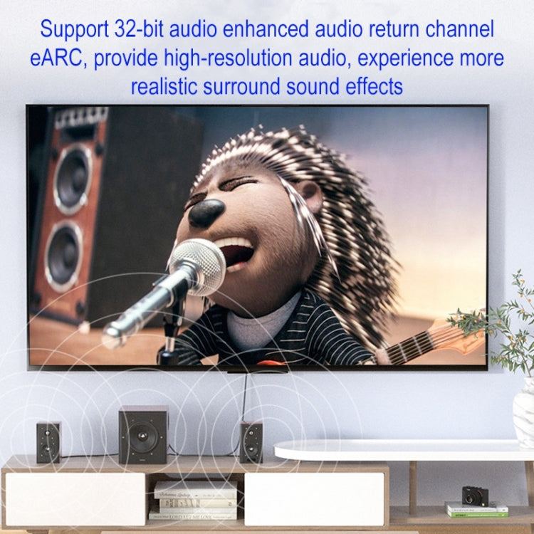 Mini DP1.4 8K 60Hz Male to Female DisplayPort Cable