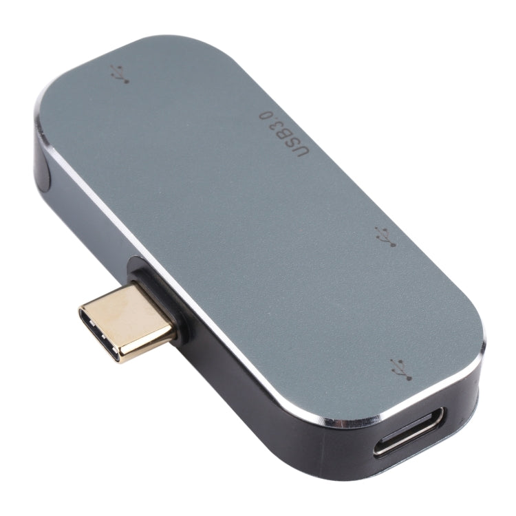 4 in 1 USB-C / Type-C Male to USB-C / Type-C + USB 3.0 + Dual USB Female Adapter - Cable & Adapters by PMC Jewellery | Online Shopping South Africa | PMC Jewellery | Buy Now Pay Later Mobicred