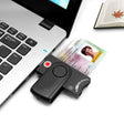 Rocketek SCR10 USB2.0 Smart Card / SD / TF / M2 / MS / SIM Card Reader - free shipping - PMC TechLife - Order now!