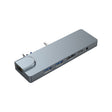 Rocketek SHL731 8 in 1 60W PD / RJ45 / 4K HDMI / USB 3.0 HUB Adapter for Surface Pro 3 / 4 / GO - USB 3.0 HUB by ROCKETEK | Online Shopping South Africa | PMC TechLife | Buy Now Pay Later Mobicred