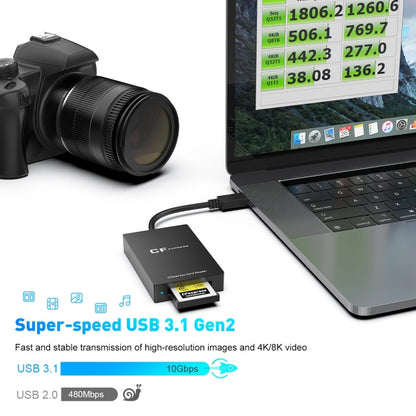 Rocketek CR315 USB3.1 Gen2 Type-C CFexpress Type B Card Reader(Black) - free shipping - PMC Jewellery - Order now!