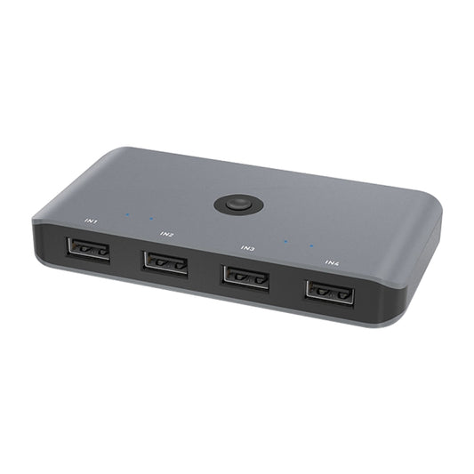 Rocketek HC405 USB2.0 KVM Switch Four In Four Out Sharing Converter - free shipping - PMC Jewellery - Order now!