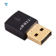 EDUP EP-AC1619 Mini Wireless USB 600Mbps 2.4G / 5.8Ghz 150M+433M Dual Band WiFi Network Card for Nootbook / Laptop / PC(Black) - USB Network Adapter by EDUP | Online Shopping South Africa | PMC TechLife | Buy Now Pay Later Mobicred