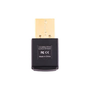EDUP EP-AC1619 Mini Wireless USB 600Mbps 2.4G / 5.8Ghz 150M+433M Dual Band WiFi Network Card for Nootbook / Laptop / PC(Black)