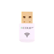 EDUP EP-AC1619 Mini Wireless USB 600Mbps 2.4G / 5.8Ghz 150M+433M Dual Band WiFi Network Card for Nootbook / Laptop / PC(White)