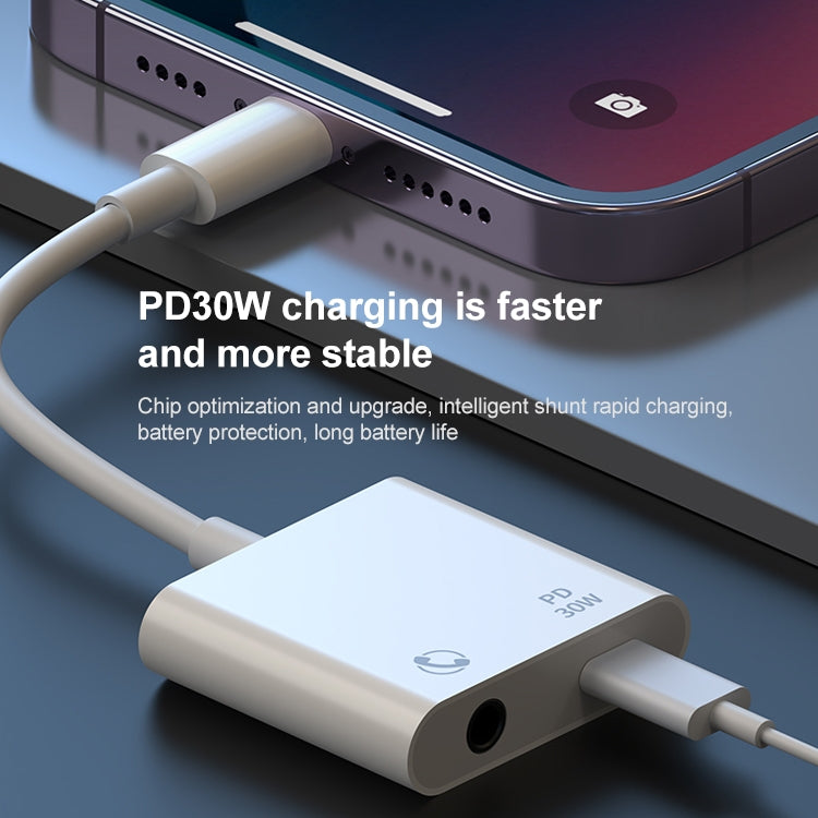 R-PCB-P1 30W 8 Pin to Type-C + 3.5mm Charging & Audio Converter - Converter & Adapter by PMC Jewellery | Online Shopping South Africa | PMC Jewellery | Buy Now Pay Later Mobicred