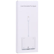 S-330 5 in 1 8 Pin Male to 8 Pin / USB3.0 / RJ45 / 3.5mm Female Adapter